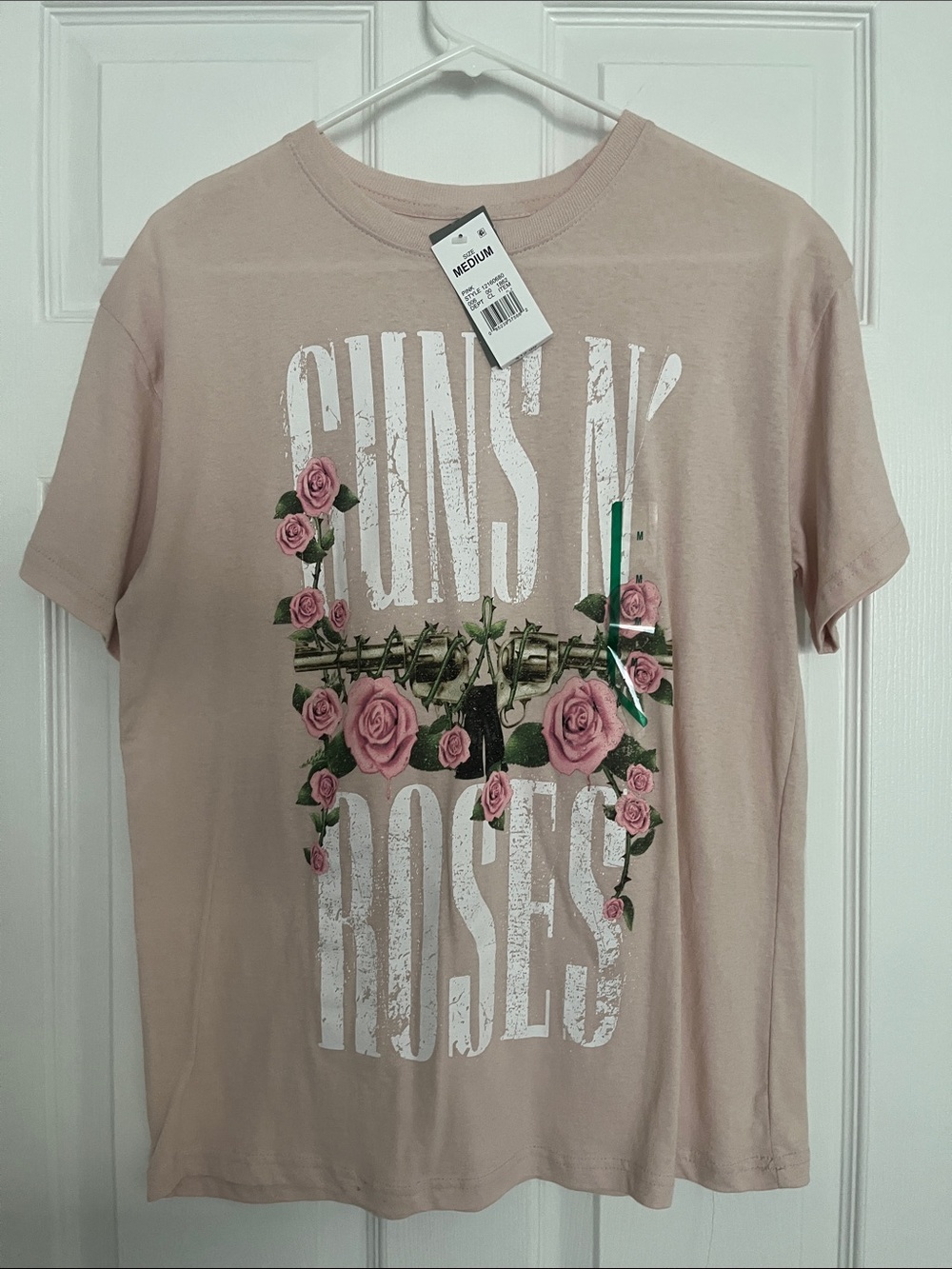 Pink 'Guns N' Roses' Graphic Tee